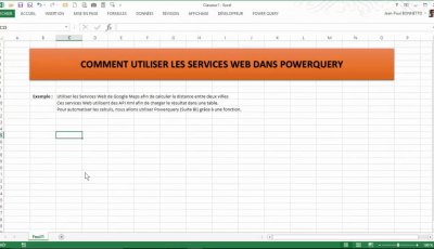 PowerQuery - Comment utiliser les Services Web dans Excel
